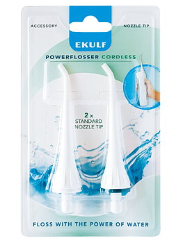 EKULF PowerFlosser Cordless Standard Nozzle tip 2st