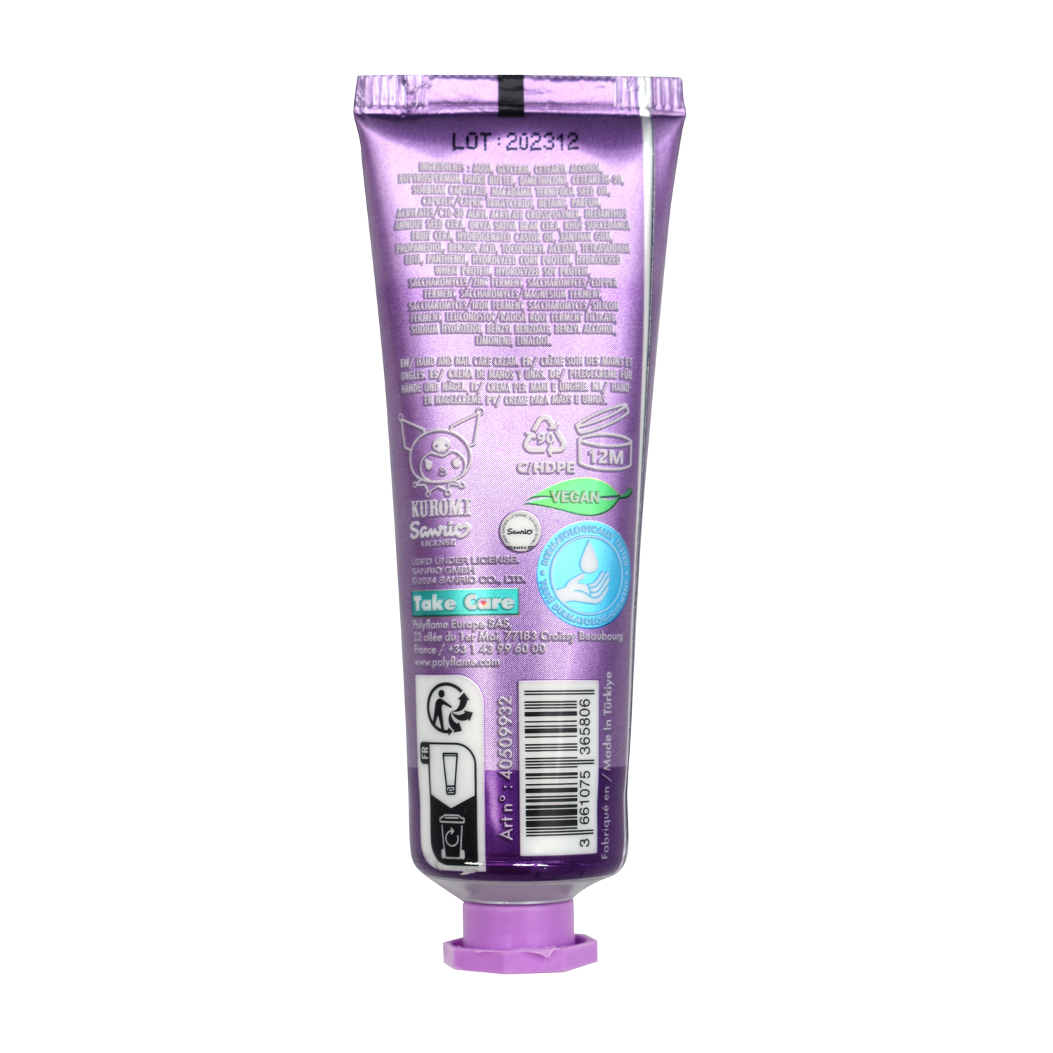 Kuromi Fuktgivande och Doftande Handkräm - Floral Vibes 30 ml - 3