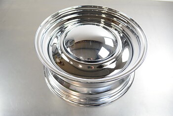 15x6 Smoothie 5-4."5/4.75" Chrome inc. Hub Cap