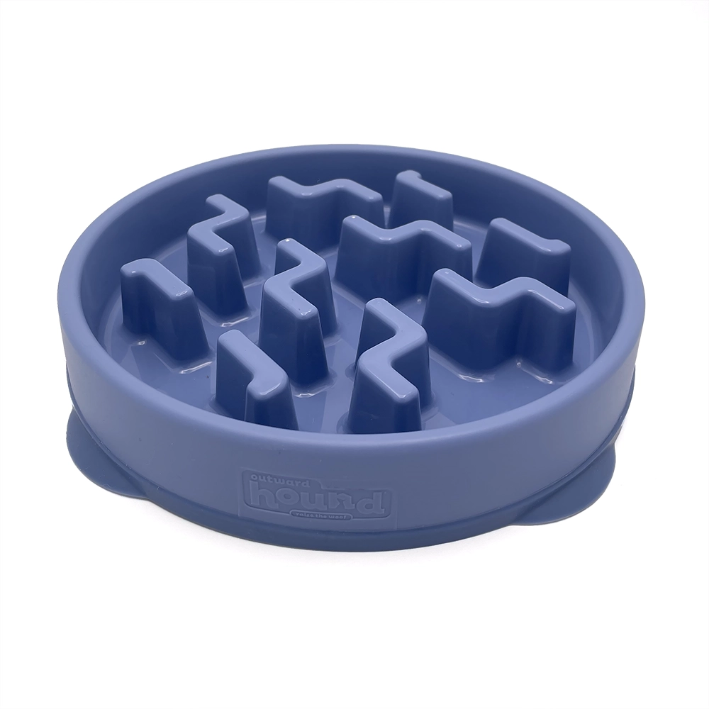 Slow feeder blue for the dog