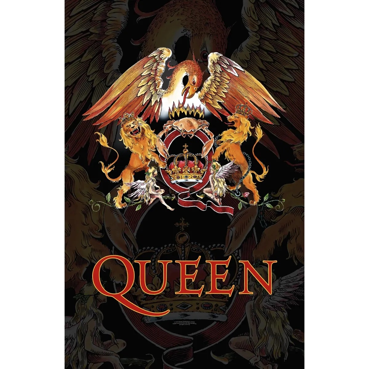 Queen Crest Flag