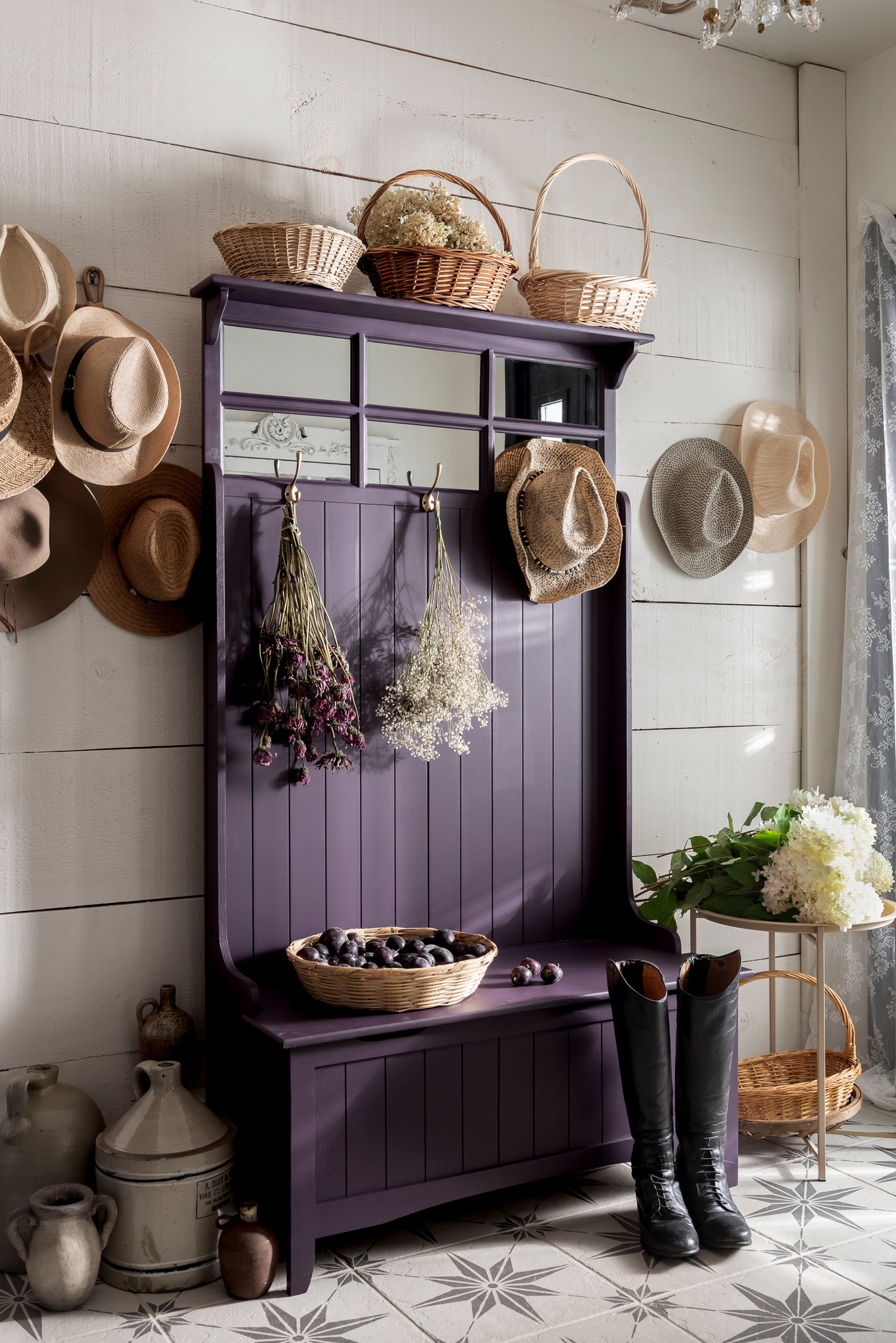 Fusion Mineral Paint Velvet Plum  - 5