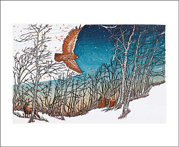 Hush Hush Forest, Greeting Card