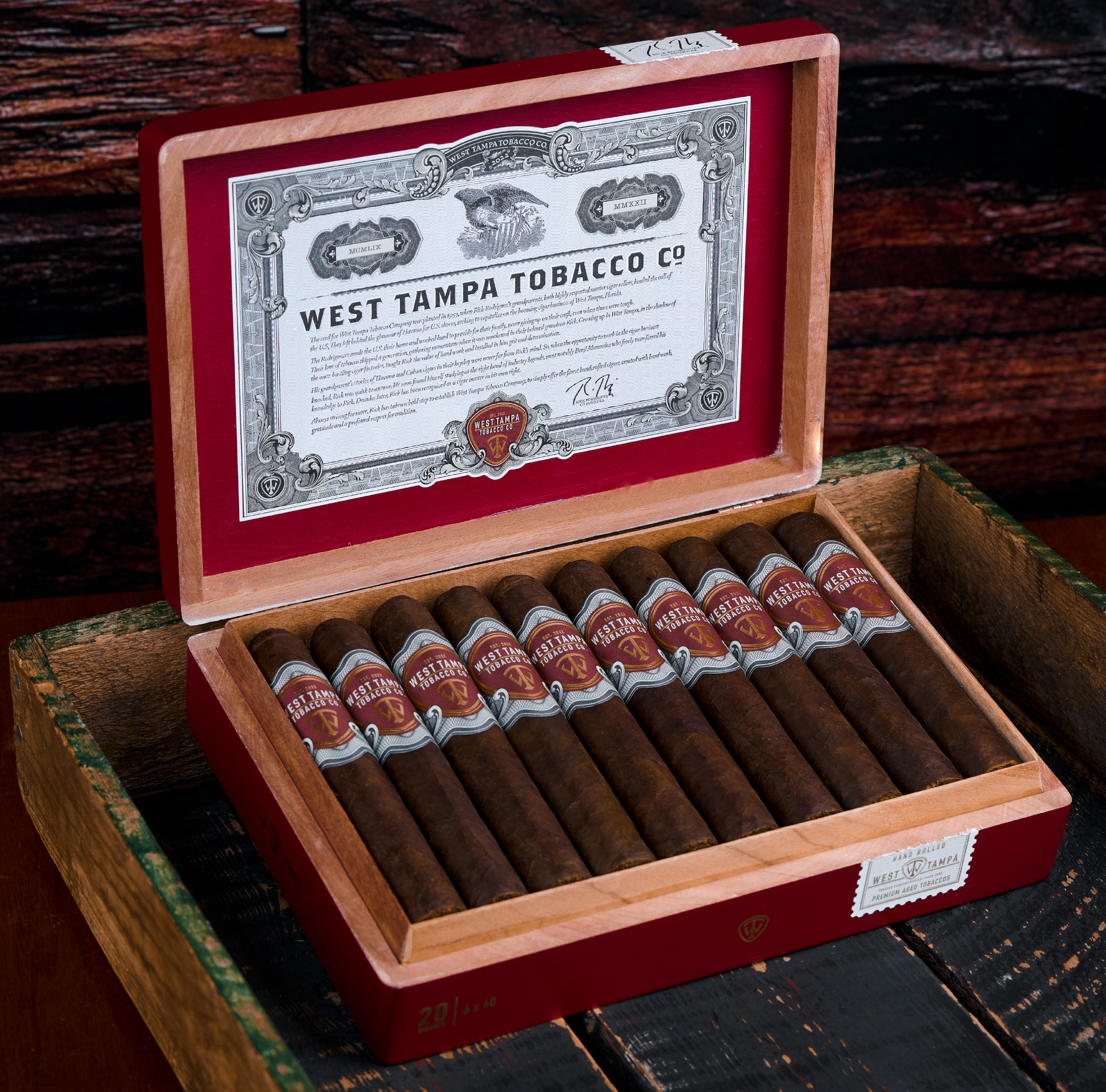 West Tampa Tobacco Company Red Robusto - 3