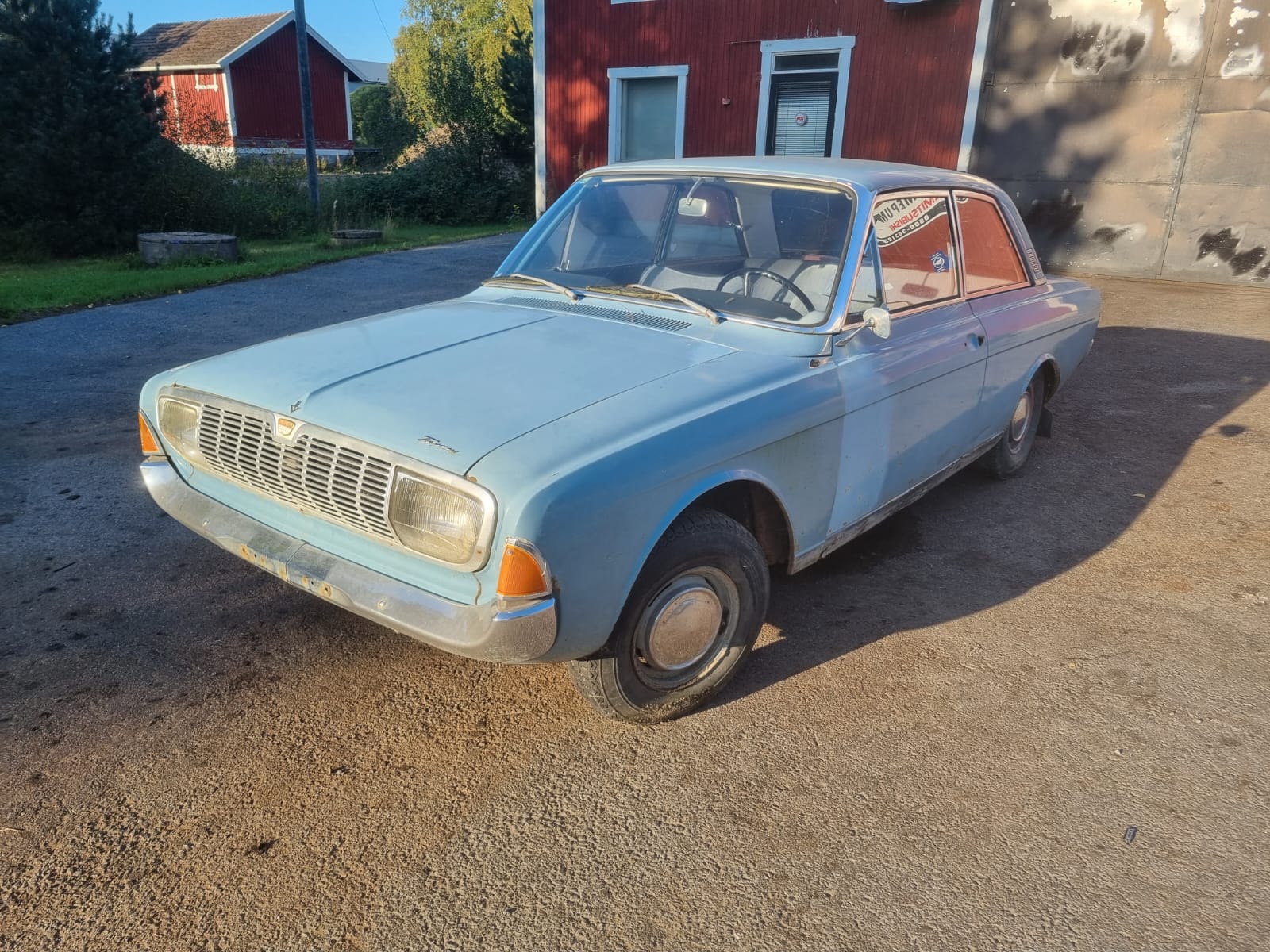 Ford Taunus P5 17M Super - Purkuauto (myydään osina)