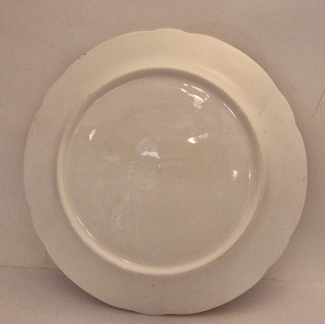 Assiett med blomranka 1870-1880-tal - 2