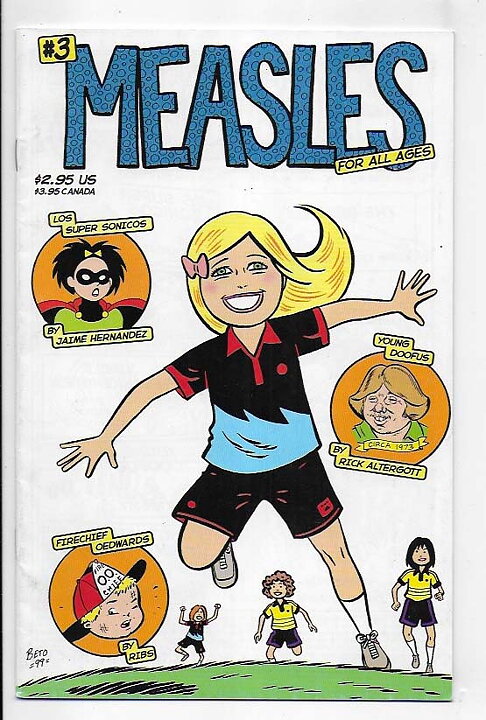 Measles # 3 VF/NM Hernandez 