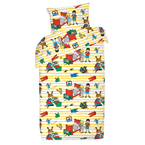 PIPPI LONGSTOCKING evening chores bed set