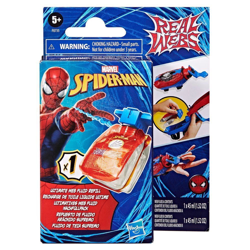 Spiderman Fyllningsats för nätskjutare lekset