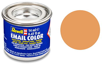 Revell Emaljfärg 14 ml. Brun/Beige Matt, Nr 17