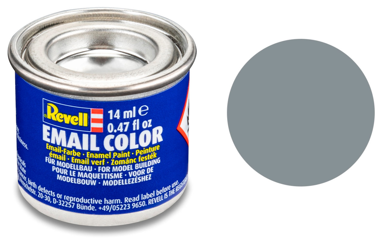 Revell Emaljfärg 14 ml. Medium Grey Nr 43