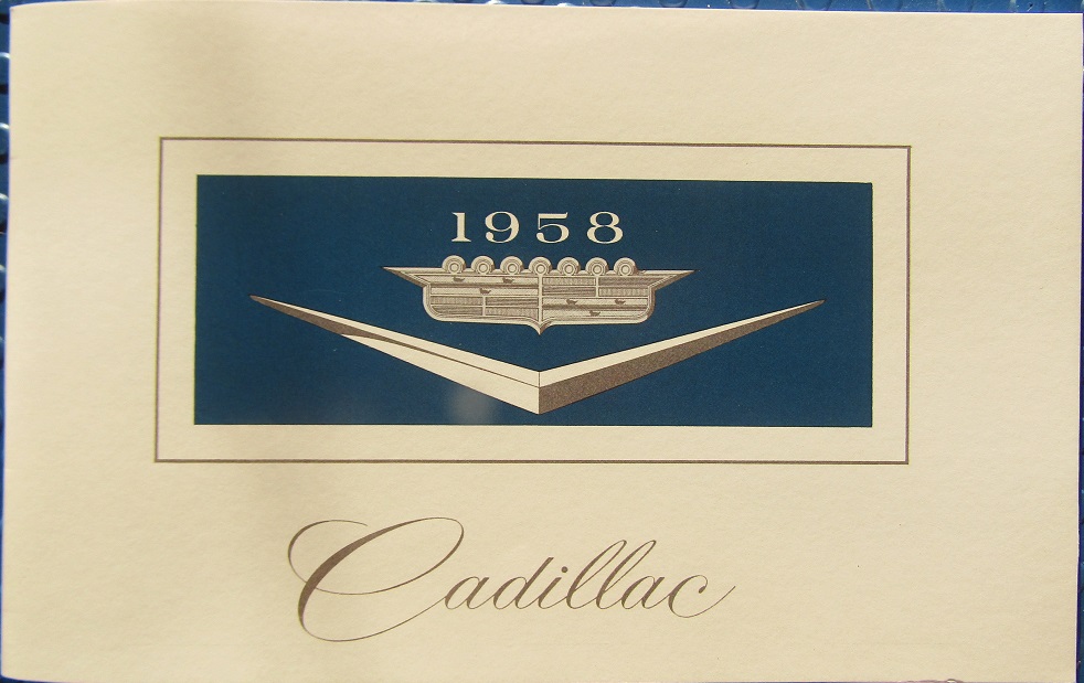 1958 Cadillac Owners Manual