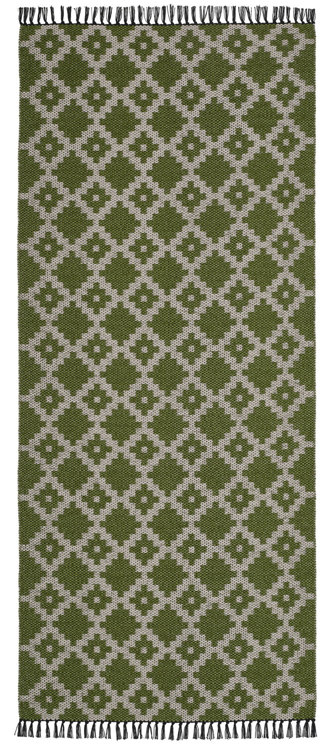 Plastmatta Leia Green