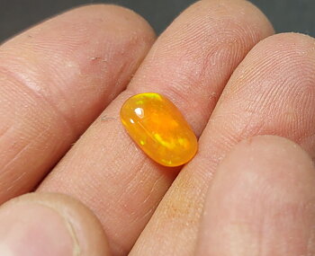 Eld Opal, Polerad