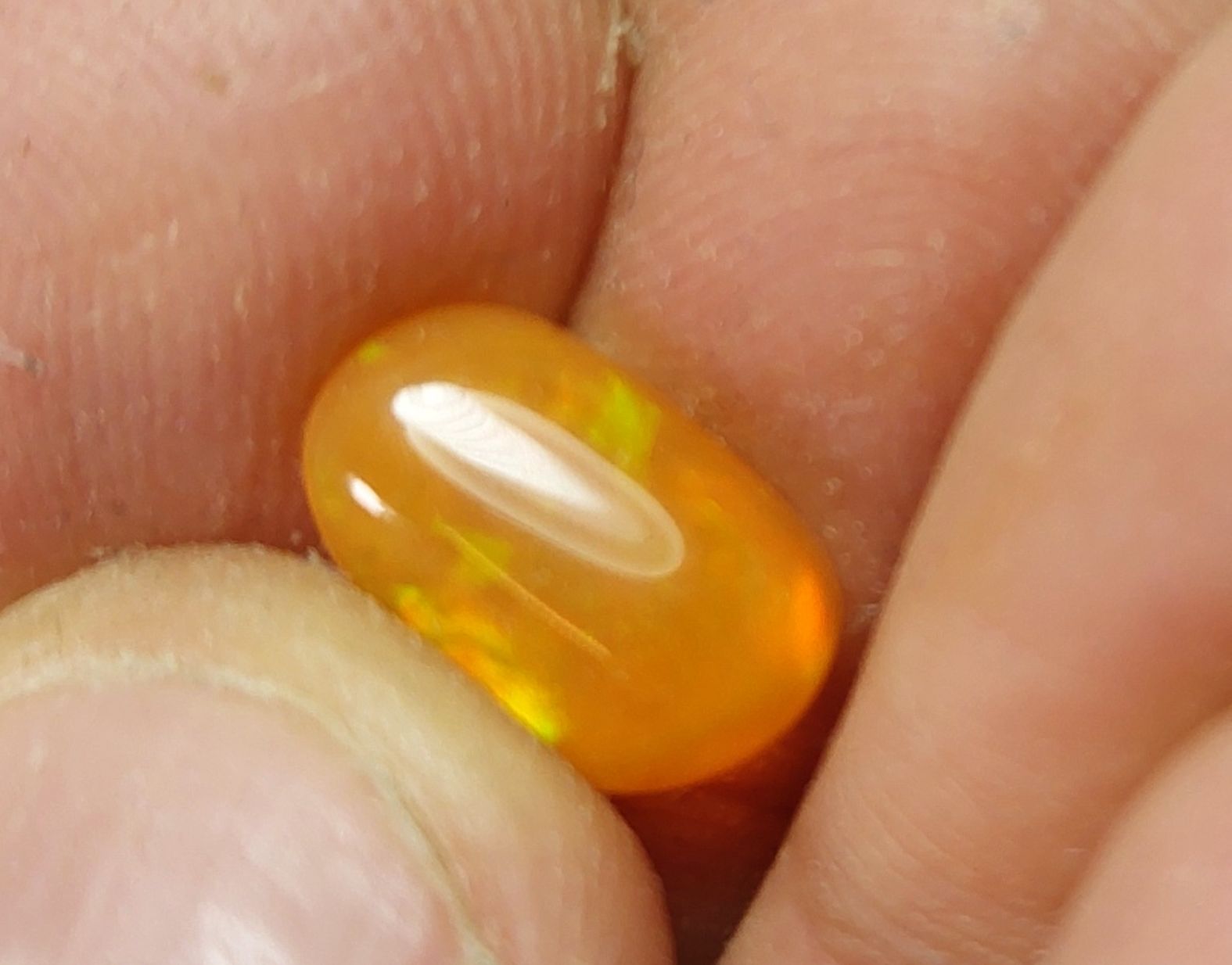 Eld Opal, Polerad