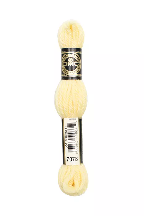 DMC Colbert wool embroidery thread Yellow Hues - 4