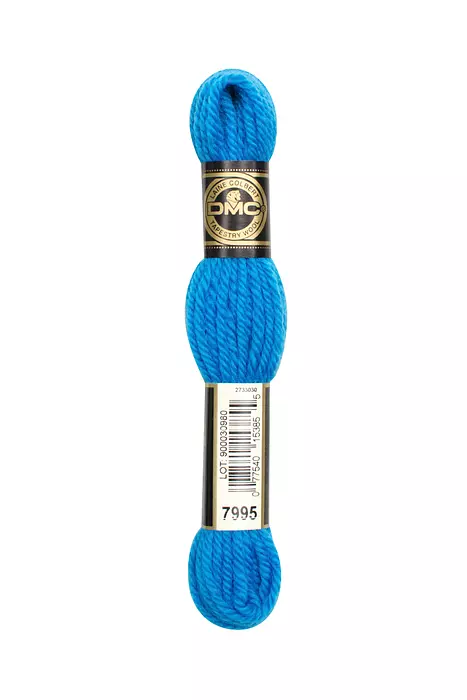DMC Colbert yllebroderigarn Turkosblå nyanser - 6