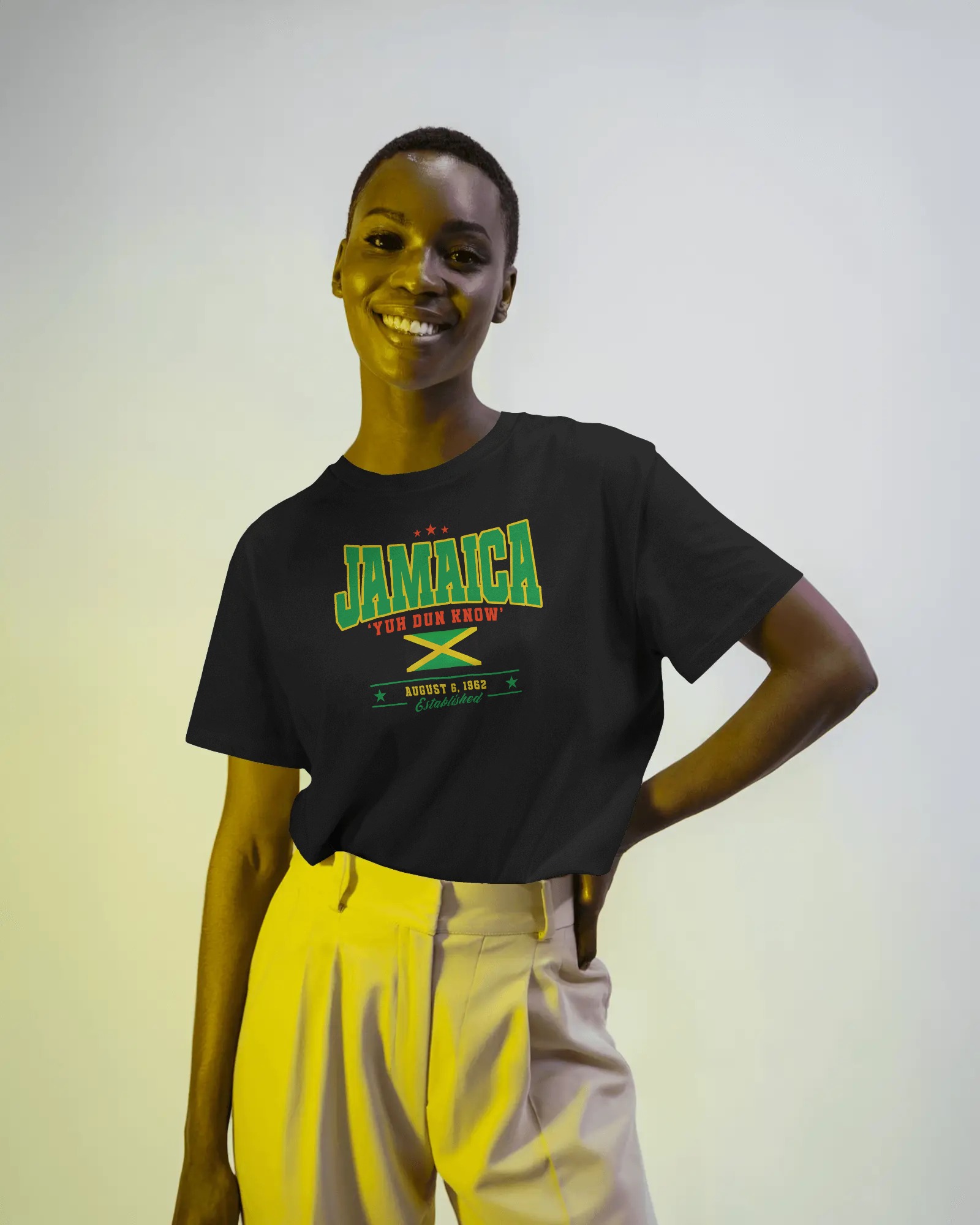 Jamaica Yu Dun Know T-shirt Black