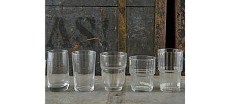 Dricksglas seltersglas stapelbara glas