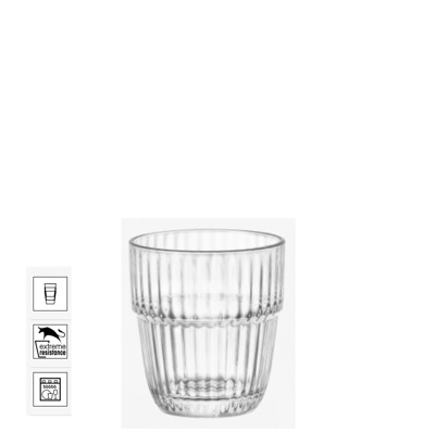 Dricksglas seltersglas stapelbara glas - 7