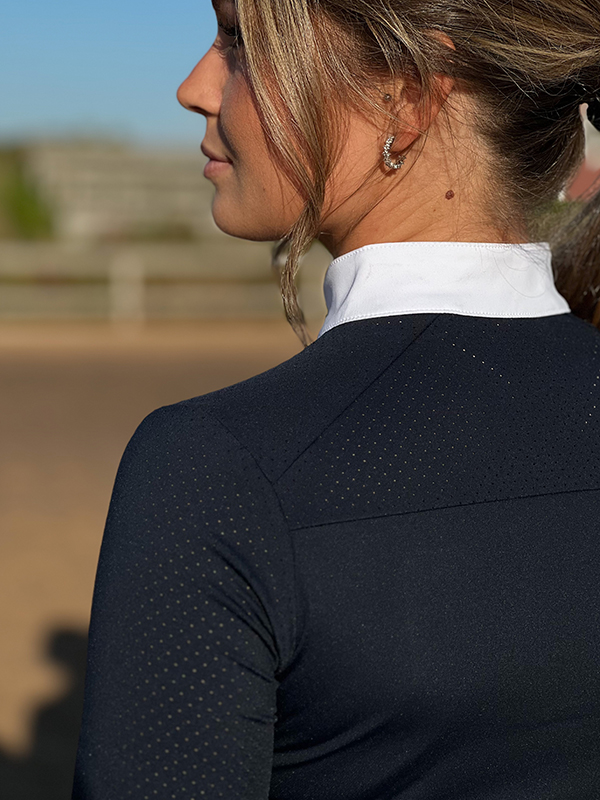 COMPETITION TOP - NAVY LONG SLEEVE - 2