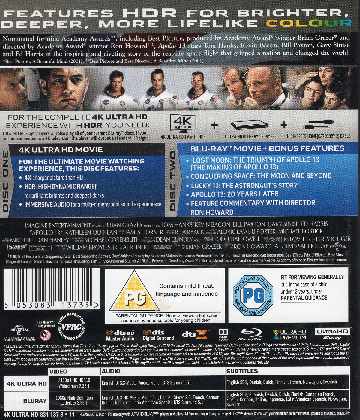 Apollo 13 (4K Ultra HD + Blu-ray) - 2