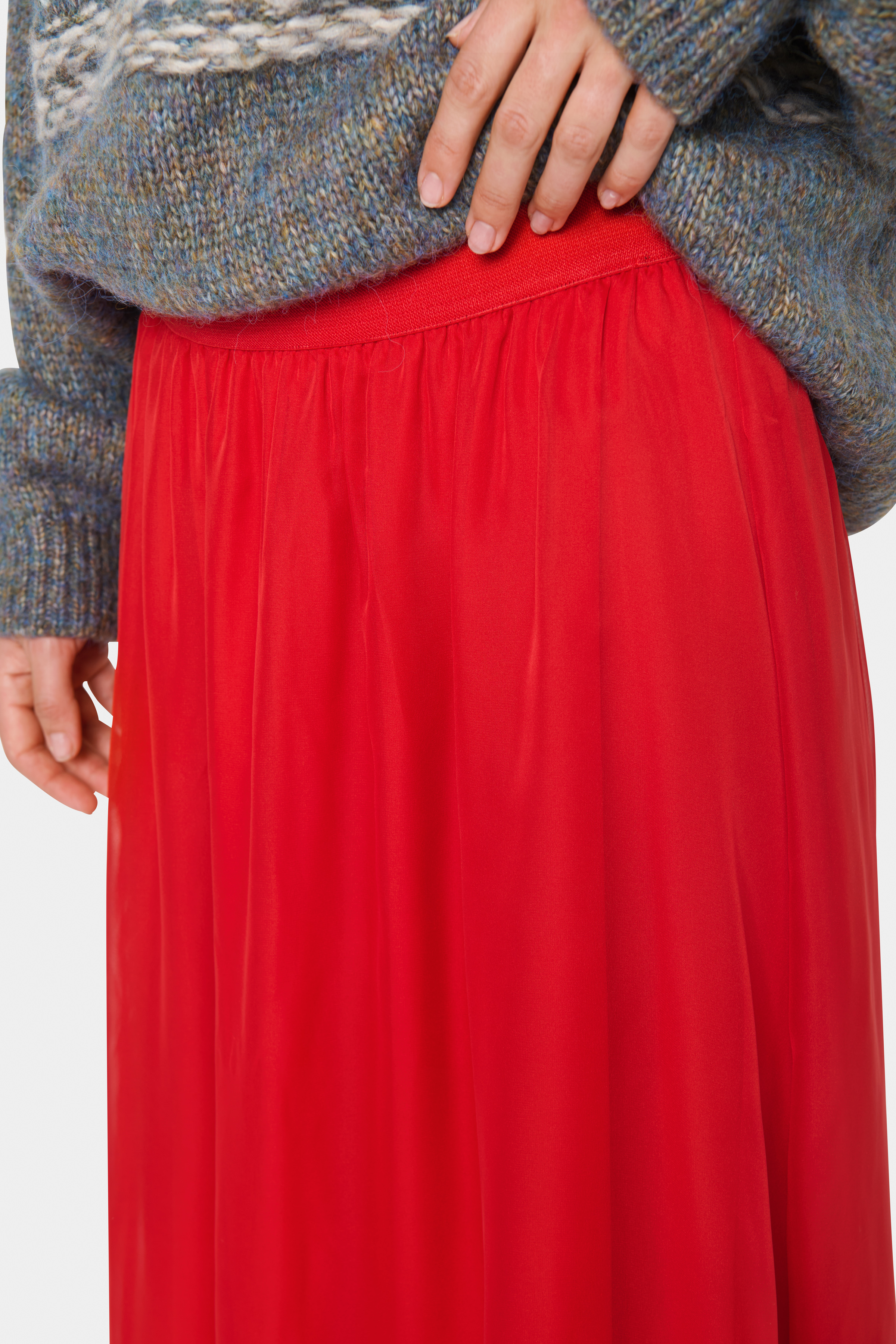 CoralSZ Skirt Racing Red  - 3