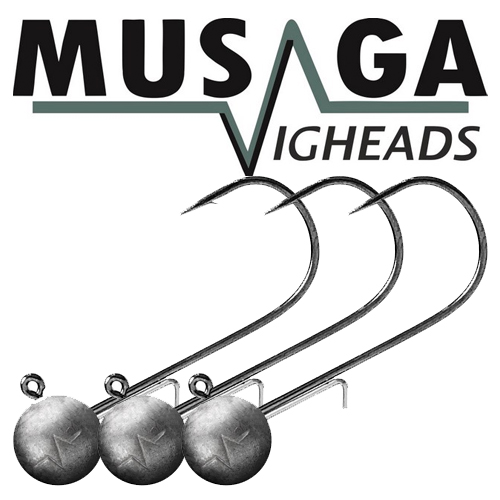Musaga jiggskalle 3pcs