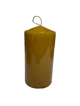 Blockljus Oliv Lack 7,5x15 cm