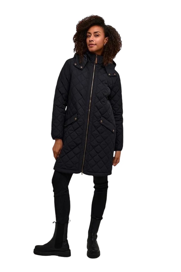 CRARWEN JACKET - BLACK - CREAM - 3
