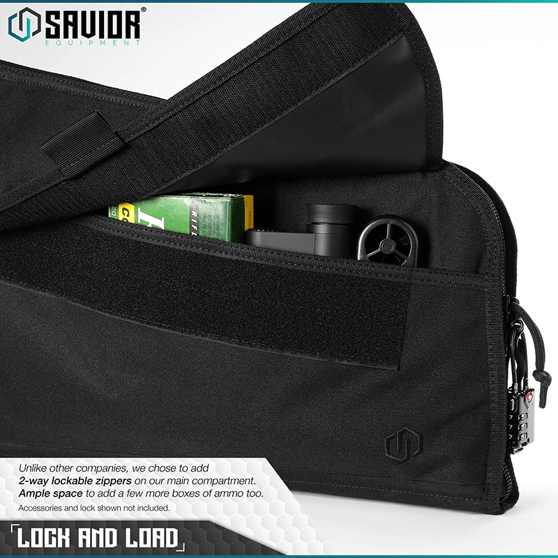 Savior Equipment Patriot 36" Single Rifle Case - Black 5