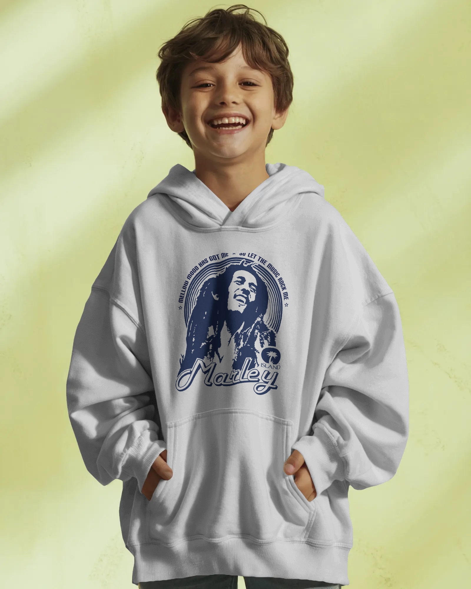 Bob Mellow Mood Hoodie White