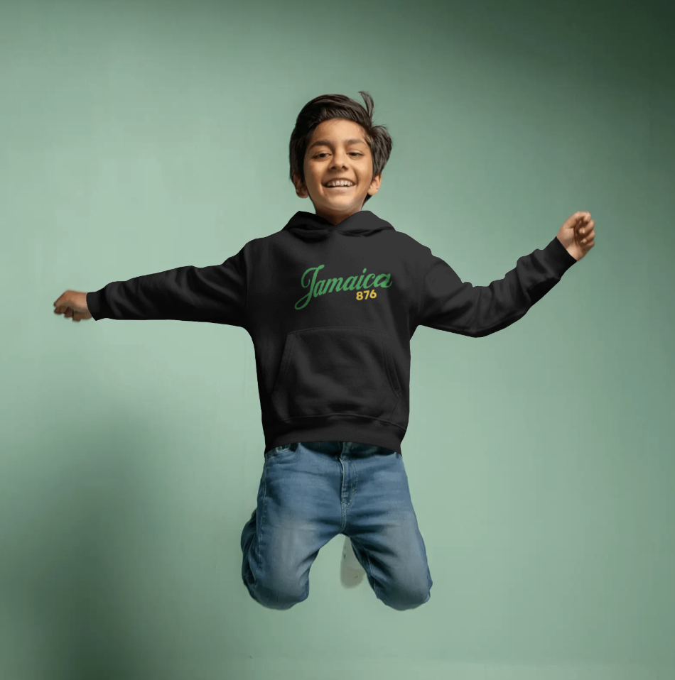Jamaica 876 Kids Hoodie Black