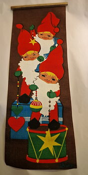 Bodil Wallman vepa tomtenissar 1970-tal