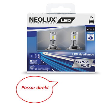 H7 / H18 NEOLUX  LED  Plug In  Konverteringssats 10W  /12V
