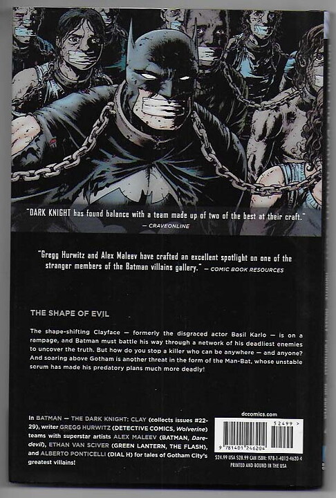 Batman: The Dark Knight: Volume 4 - Clay HC NM