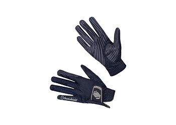 Samshield  Ridhandskar V-Skin Swarovski Navy