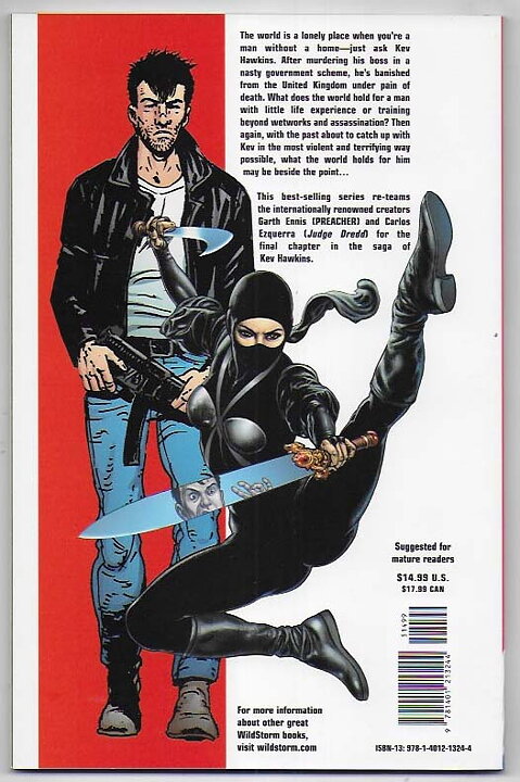 A Man Called Kev: Volume 3 TP NM Solblekt på ryggen Garth Ennis