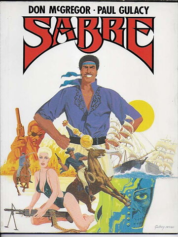 Sabre GN SC VF/NM Don McGregor Paul Gulacy