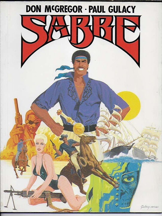 Sabre GN SC VF/NM Don McGregor Paul Gulacy