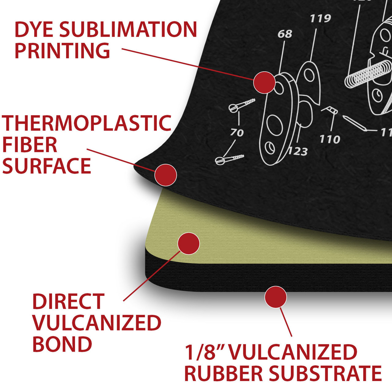 TekMat CZ Shadow 2 Cleaning Mat 3
