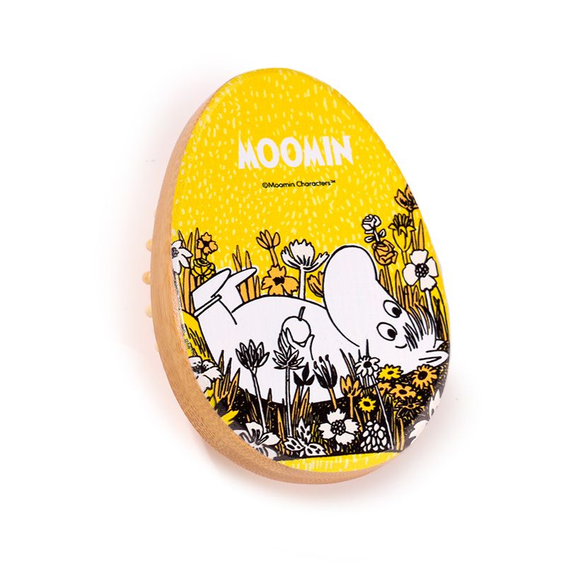 Moomin Shaped Bamboo Hair Brush - 3