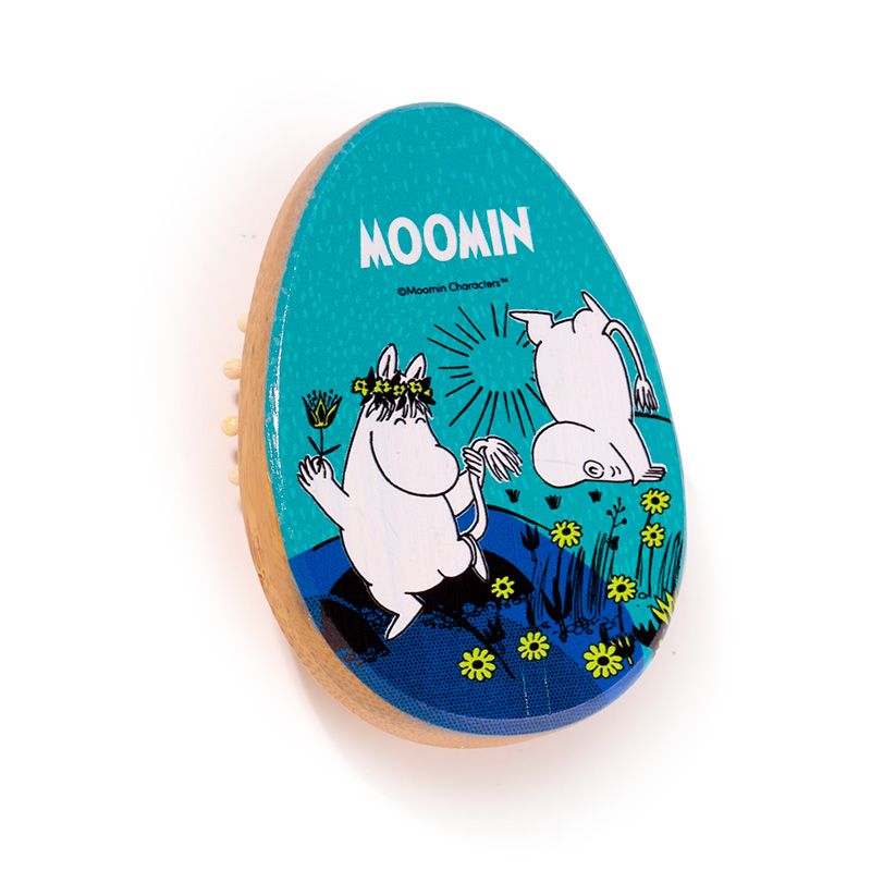Moomin Shaped Bamboo Hair Brush - 2