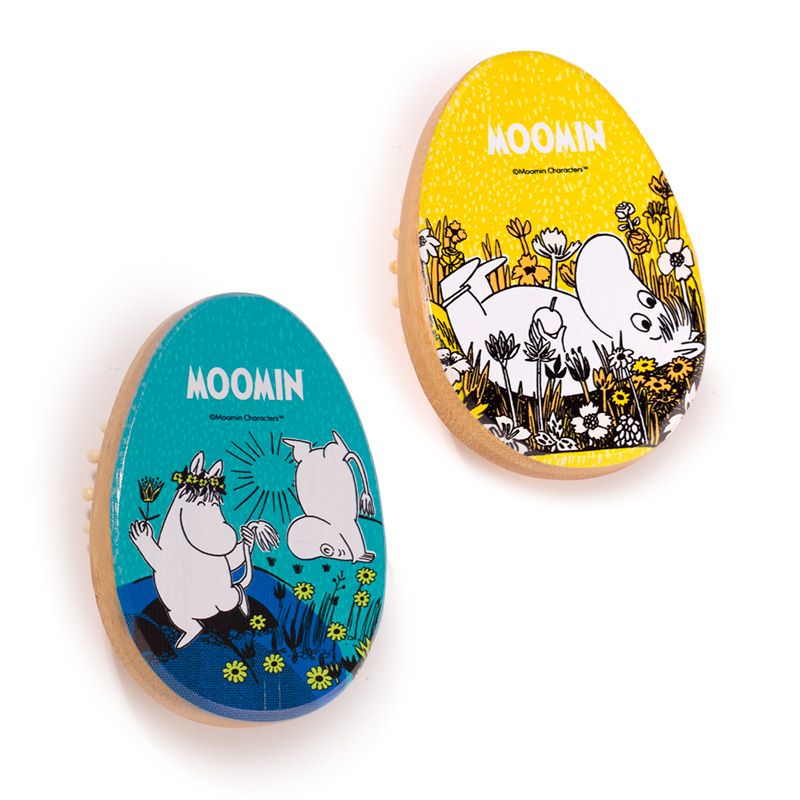 Moomin Shaped Bamboo Hair Brush