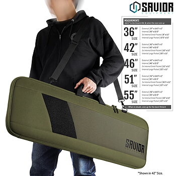 Savior Equipment Specialist 46" Single Rifle Case - OD Green