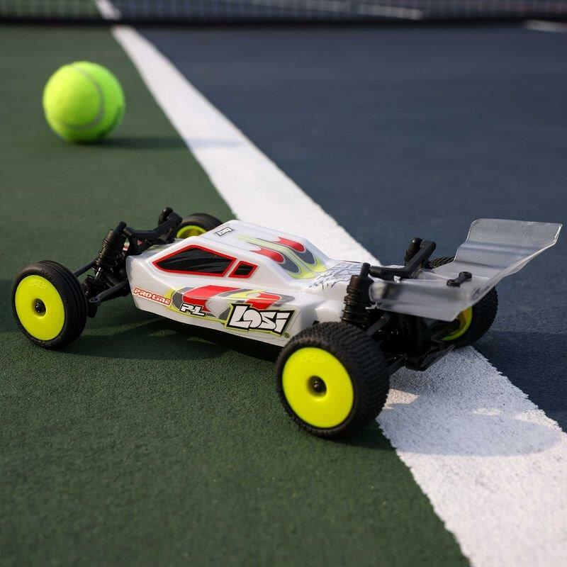 LOSI 1/24 Micro-B 2WD Buggy RTR, White - 9