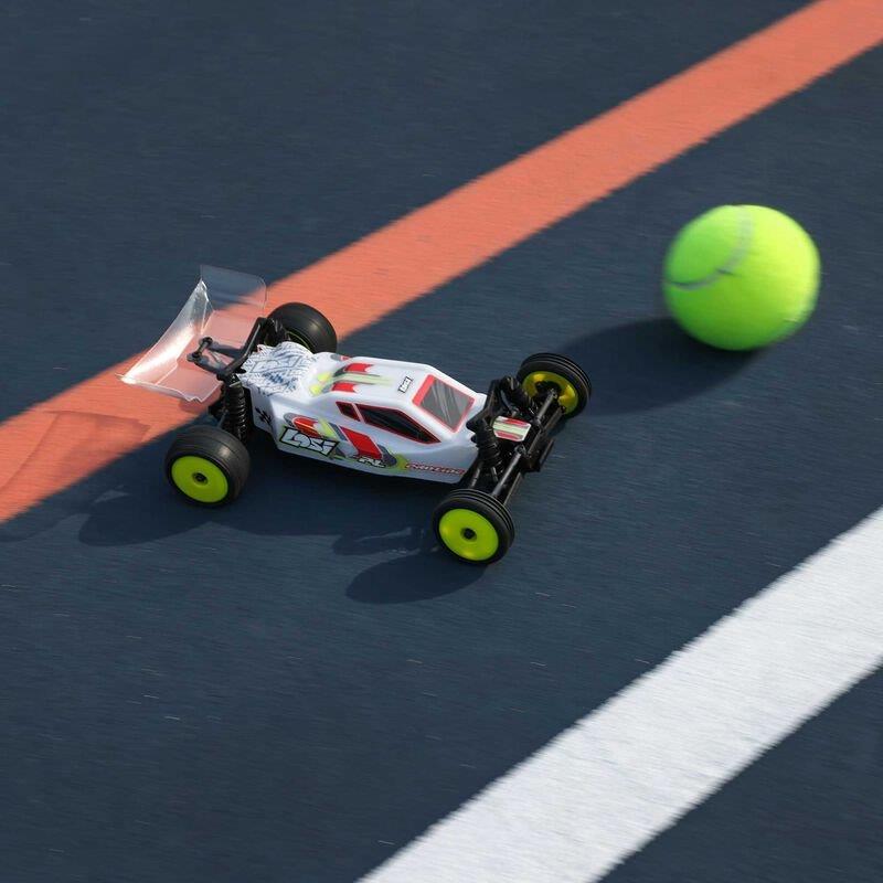 LOSI 1/24 Micro-B 2WD Buggy RTR, White - 7