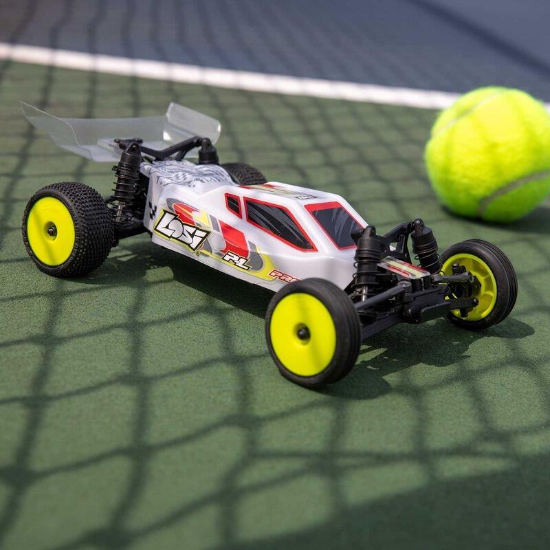 LOSI 1/24 Micro-B 2WD Buggy RTR, White - 12