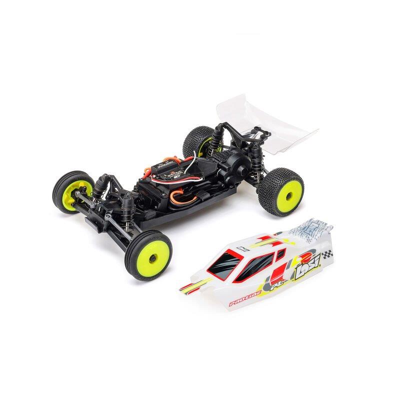 LOSI 1/24 Micro-B 2WD Buggy RTR, White - 38