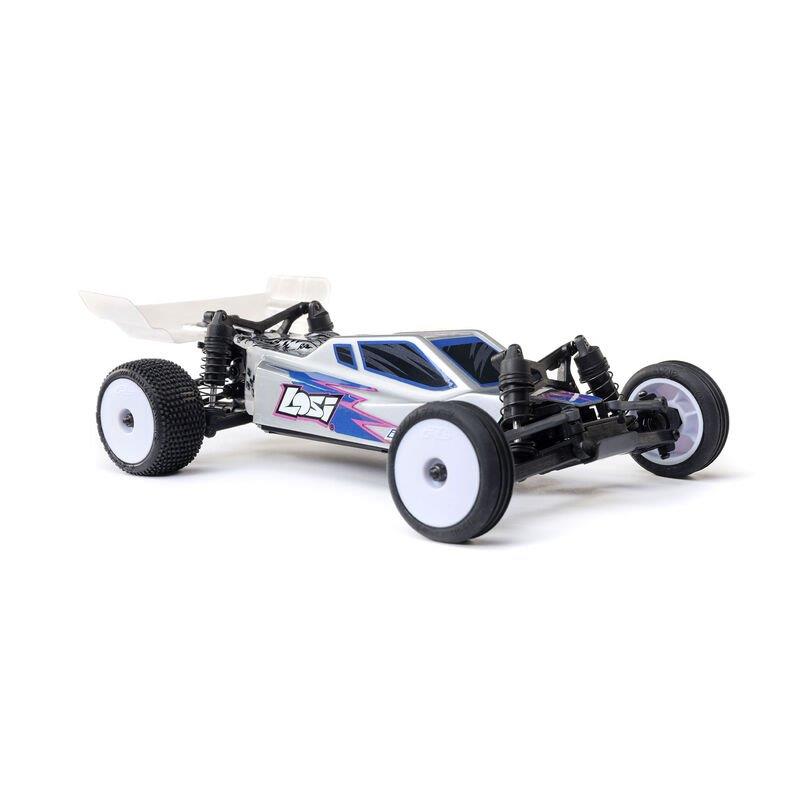 LOSI 1/24 Micro-B 2WD Buggy RTR, Silver - 24